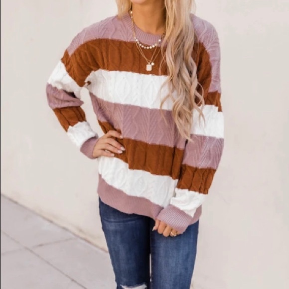 Striped Sweater - Picture 1 of 3